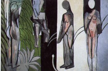 Henri Emile Benoit Matisse : bathers by a river